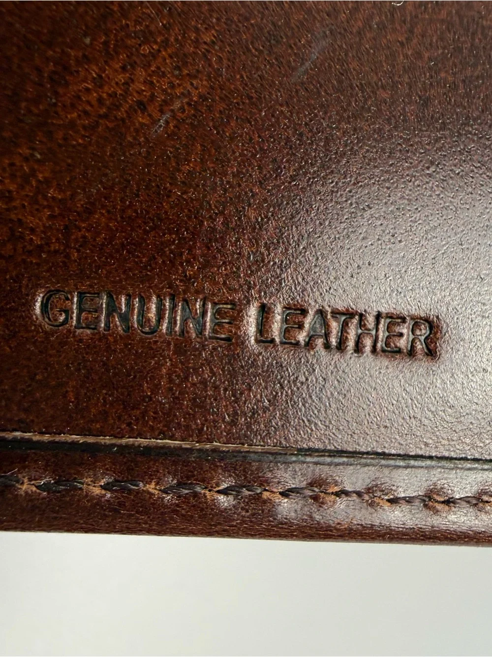 Men’s Fossil Passcase Brown Leather Wallet NEW in Box